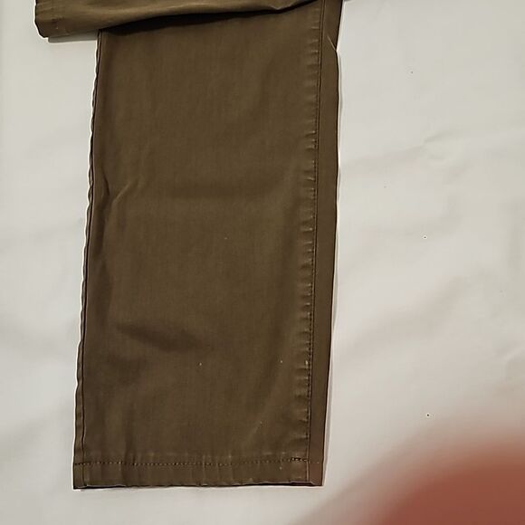 Scotch & Soda Maison Scotch La Bohemienne Skinny Pants Army Green size 32/32 - Picture 2 of 11